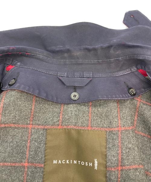 MACKINTOSH（マッキントッシュ）MACKINTOSH (マッキントッシュ) ライナー付ステンカラーコート ネイビー サイズ:40の古着・服飾アイテム