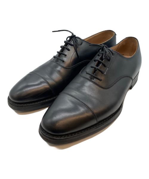 Crockett & Jones（クロケット＆ジョーンズ）Crockett & Jones (クロケット＆ジョーンズ) ストレートチップシューズ ブラック サイズ:8 1/2の古着・服飾アイテム