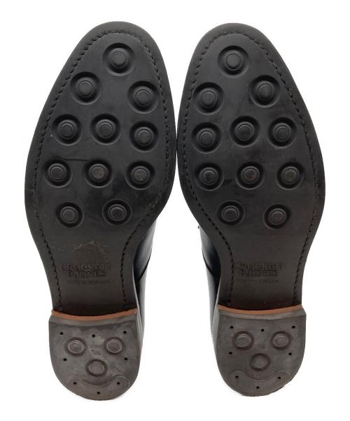 Crockett & Jones（クロケット＆ジョーンズ）Crockett & Jones (クロケット＆ジョーンズ) ストレートチップシューズ ブラック サイズ:8 1/2の古着・服飾アイテム
