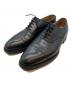 Crockett & Jones（クロケット＆ジョーンズ）の古着「ストレートチップシューズ」｜ブラック