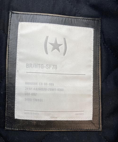 BANANA REPUBLIC（バナナリパブリック）BANANA REPUBLIC (バナナリパブリック) TYPE A-2 カウレザージャケット ブラック サイズ:Sの古着・服飾アイテム