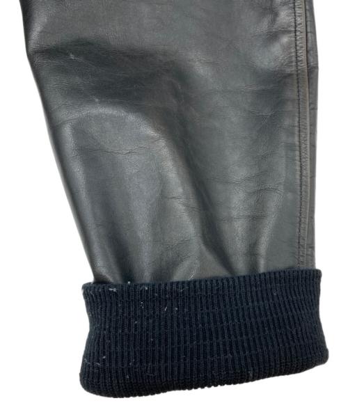 BANANA REPUBLIC（バナナリパブリック）BANANA REPUBLIC (バナナリパブリック) TYPE A-2 カウレザージャケット ブラック サイズ:Sの古着・服飾アイテム