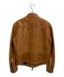 BANANA REPUBLIC (バナナリパブリック) カウレザーバイカージャケット ブラウン サイズ:M：15000円