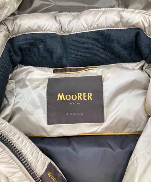 MOORER（ムーレー）MOORER (ムーレー) BRETT-SH/ダウンジャケット ベージュ サイズ:48の古着・服飾アイテム