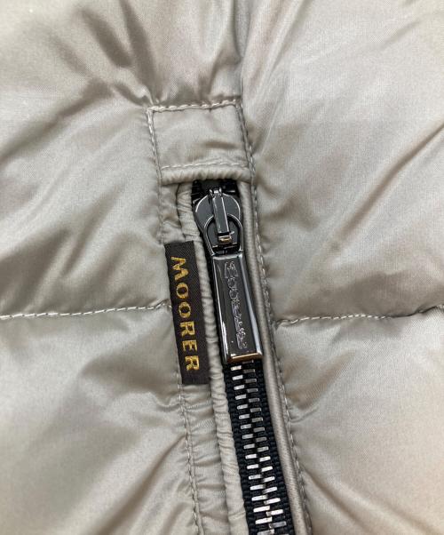 MOORER（ムーレー）MOORER (ムーレー) BRETT-SH/ダウンジャケット ベージュ サイズ:48の古着・服飾アイテム