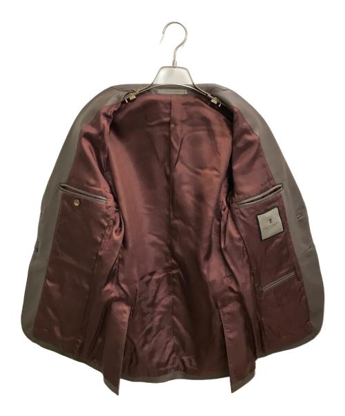 gotairiku（五大陸）GOTAIRIKU (五大陸) シープレザーテーラードジャケット ブラウン サイズ:-の古着・服飾アイテム