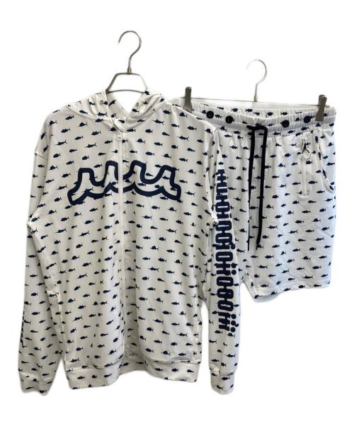 muta MARINE（ムータマリン）muta MARINE (ムータマリン) ラッシュガードセット ホワイト サイズ:６の古着・服飾アイテム