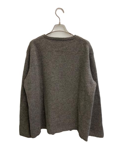 Yohji Yamamoto pour homme（ヨウジヤマモト プールオム）Yohji Yamamoto pour homme (ヨウジヤマモト プールオム) ニット グレー サイズ:3の古着・服飾アイテム