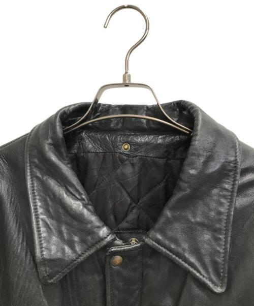 VERA PELLE（ベラペレ）VERA PELLE (ベラペレ) レザーブルゾン ブラック サイズ:52の古着・服飾アイテム