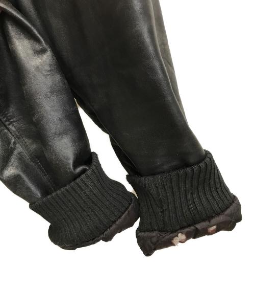 VERA PELLE（ベラペレ）VERA PELLE (ベラペレ) レザーブルゾン ブラック サイズ:52の古着・服飾アイテム