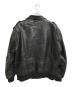VERA PELLE (ベラペレ) レザーブルゾン ブラック サイズ:52：12000円