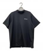 BRIEFINGブリーフィング）の古着「BACK LOGO LINE HIGH NECK」｜ブラック