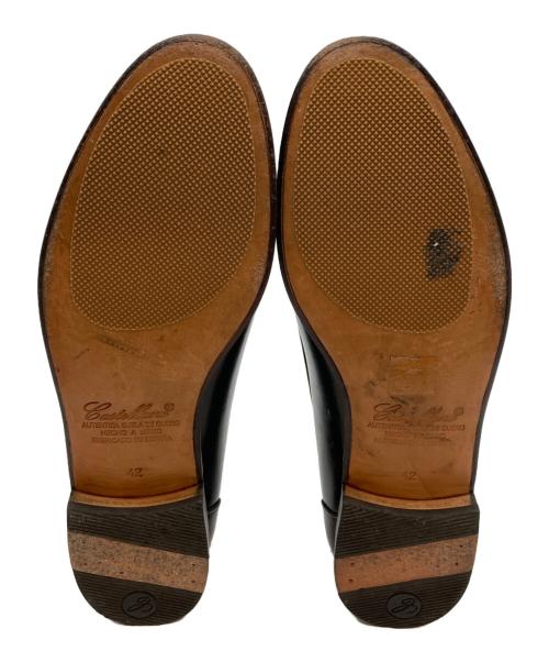 castellano（カステラーノ）CASTELLANO (カステラーノ) PENNY LOAFER ブラック サイズ:42の古着・服飾アイテム