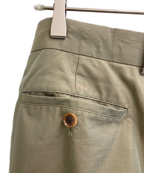 AURALEE（オーラリー）AURALEE (オーラリー) FINX POLYESTER SLACKS オリーブ サイズ:4の古着・服飾アイテム