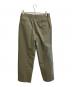 AURALEE (オーラリー) FINX POLYESTER SLACKS オリーブ サイズ:4：7000円