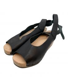 Trippen（トリッペン）の古着「ウッドサンダル」｜ブラック