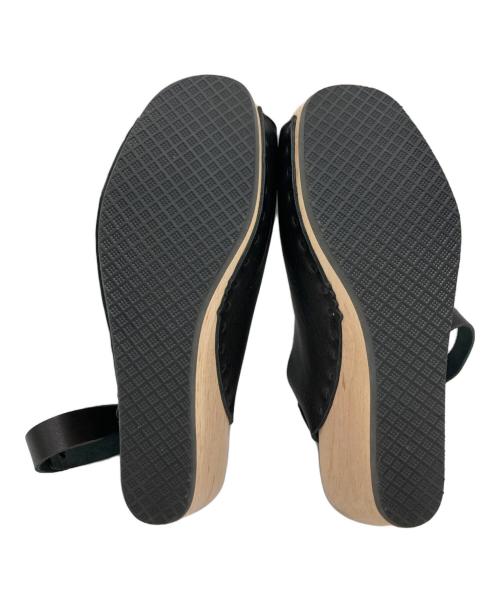 Trippen（トリッペン）Trippen (トリッペン) ウッドサンダル ブラック サイズ:38の古着・服飾アイテム