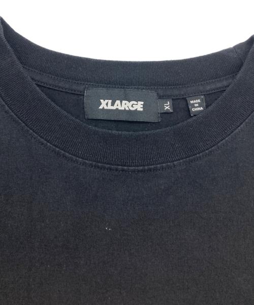 X-LARGE（エクストララージ）X-LARGE (エクストララージ) Tシャツ ブラック サイズ:XLの古着・服飾アイテム