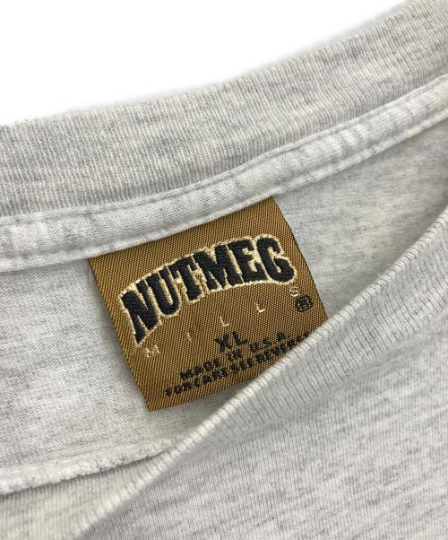 NUTMEG（ナツメグ）nutmeg (ナツメグ) プリントTシャツ/THE INTIMIDATOR グレー サイズ:XLの古着・服飾アイテム