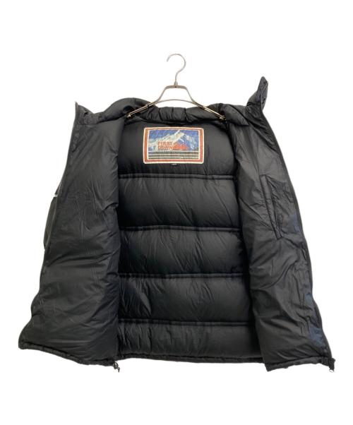 FIRST DOWN（ファーストダウン）FIRST DOWN (ファーストダウン) ロゴ テープダウン ブラック サイズ:Lの古着・服飾アイテム