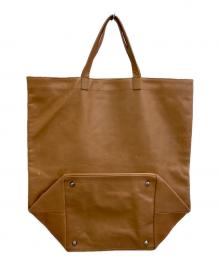 Maison Margiela×H&M（メゾンマルジェラ×エイチアンドエム）の古着「トートバッグ」｜ブラウン