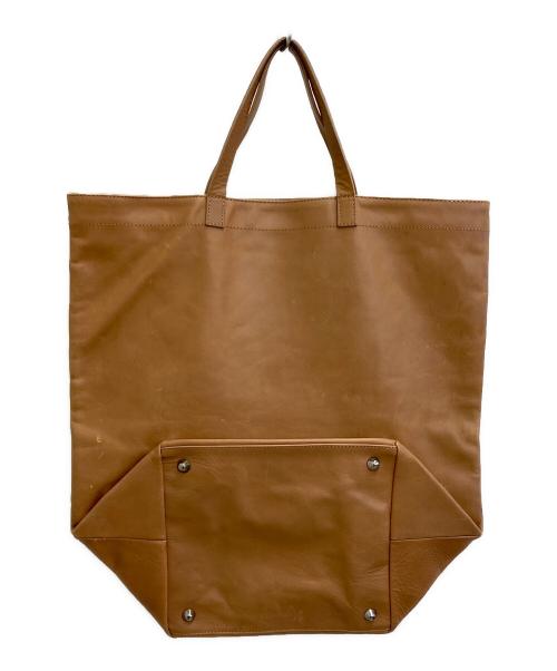 Maison Margiela（メゾンマルジェラ）Maison Margiela (メゾンマルジェラ) H&M (エイチアンドエム) トートバッグ ブラウンの古着・服飾アイテム