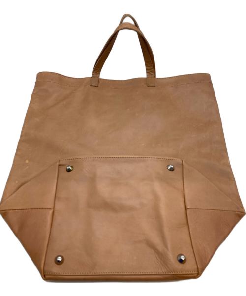 Maison Margiela（メゾンマルジェラ）Maison Margiela (メゾンマルジェラ) H&M (エイチアンドエム) トートバッグ ブラウンの古着・服飾アイテム