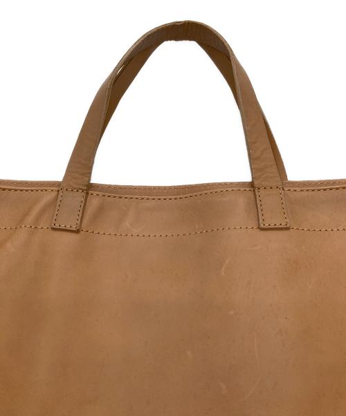 Maison Margiela（メゾンマルジェラ）Maison Margiela (メゾンマルジェラ) H&M (エイチアンドエム) トートバッグ ブラウンの古着・服飾アイテム