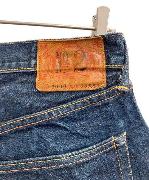 EVISU（エヴィス）EVISU (エビス) 2色カモメ デニムパンツ インディゴ サイズ:33の古着・服飾アイテム