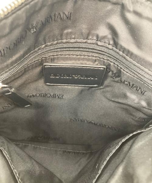 EMPORIO ARMANI（エンポリオアルマーニ）EMPORIO ARMANI (エンポリオアルマーニ) ショルダーバッグ ブラックの古着・服飾アイテム