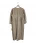Conte (コンテ) グラス タックワンピース ベージュ サイズ:Free 未使用品：15000円