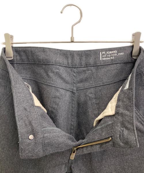 PT TORINO（ピーティートリノ）PT TORINO (ピーティートリノ) ウールパンツ ブラック サイズ:30の古着・服飾アイテム