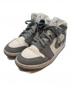 NIKEナイキ）の古着「Air Jordan 1 Mid」｜Grey/Sail