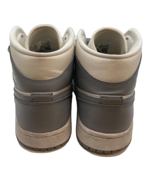 NIKE（ナイキ）NIKE (ナイキ) Air Jordan 1 Mid Grey/Sail サイズ:27cmの古着・服飾アイテム