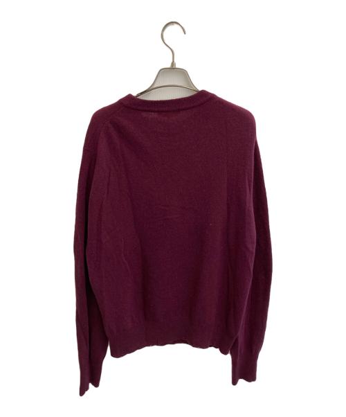 Y's for men（ワイズフォーメン）Y'S for men (ワイズフォーメン) ニット レッド サイズ:3の古着・服飾アイテム