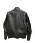 GAIJIN MADE (ガイジンメイド) シングルライダースジャケット ブラック サイズ:2：17000円