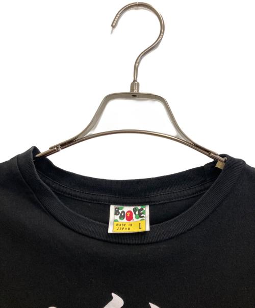 A BATHING APE（ア ベイシング エイプ）A BATHING APE (ア ベイシング エイプ) プリントTシャツ ブラック サイズ:Ｌの古着・服飾アイテム