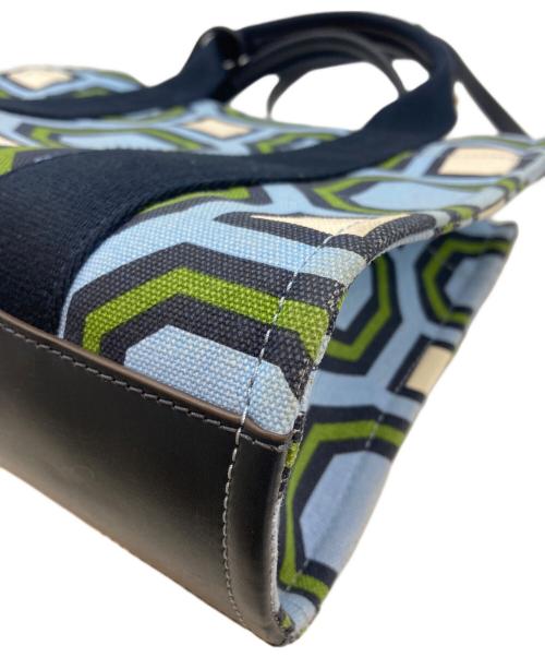 TORY BURCH（トリーバーチ）TORY BURCH (トリーバーチ) オクタゴン 2WAYトートバッグ スカイブルー サイズ:-の古着・服飾アイテム