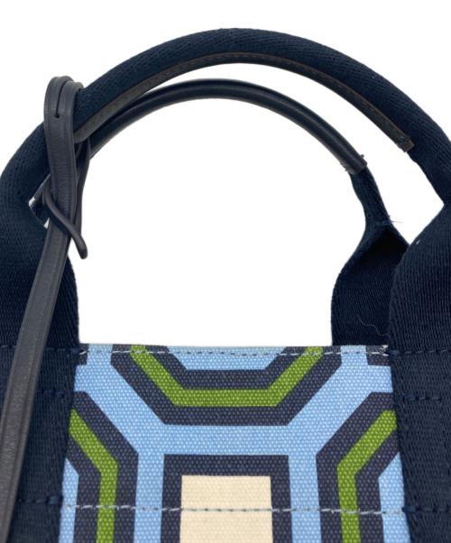 TORY BURCH（トリーバーチ）TORY BURCH (トリーバーチ) オクタゴン 2WAYトートバッグ スカイブルー サイズ:-の古着・服飾アイテム