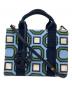 TORY BURCH（トリーバーチ）の古着「オクタゴン 2WAYトートバッグ」｜スカイブルー