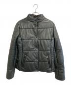 previewプレビュ）の古着「中綿レザージャケット」｜ブラック