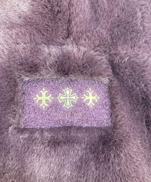 TATRAS（タトラス）TATRAS (タトラス) BARBRA ボアブルゾン パープル サイズ:２の古着・服飾アイテム