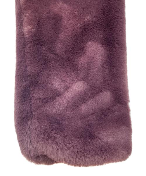 TATRAS（タトラス）TATRAS (タトラス) BARBRA ボアブルゾン パープル サイズ:２の古着・服飾アイテム