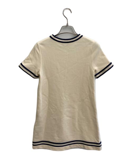 GUCCI（グッチ）GUCCI (グッチ) ホースビット コットンジャージー ドレス アイボリー サイズ:140の古着・服飾アイテム