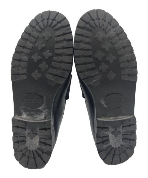 GUCCI（グッチ）GUCCI (グッチ) ホースビットローファー ブラック サイズ:35の古着・服飾アイテム