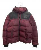 DIESELディーゼル）の古着「ダウンジャケット」｜エンジ