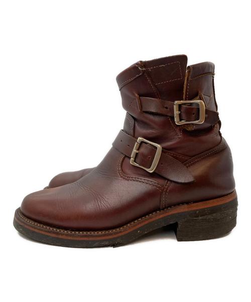 CHIPPEWA（チペワ）CHIPPEWA (チペワ) エンジニアブーツ ブラウン サイズ:25㎝の古着・服飾アイテム