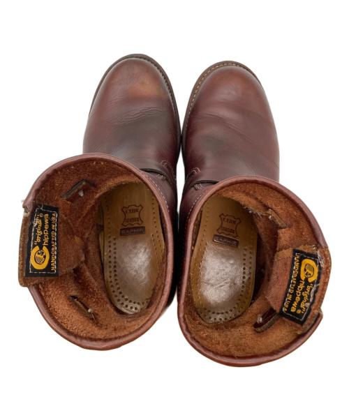 CHIPPEWA（チペワ）CHIPPEWA (チペワ) エンジニアブーツ ブラウン サイズ:25㎝の古着・服飾アイテム