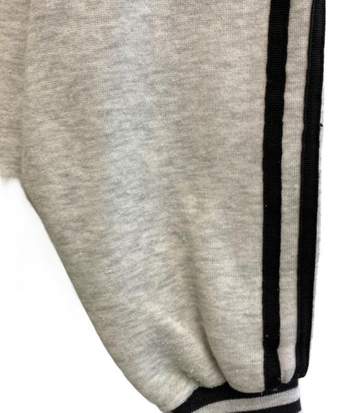 adidas（アディダス）adidas (アディダス) サイドライン裏起毛スウェット グレー サイズ:Mの古着・服飾アイテム