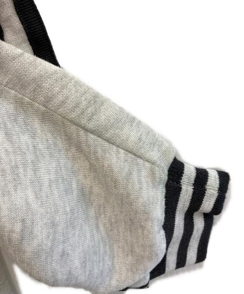adidas（アディダス）adidas (アディダス) サイドライン裏起毛スウェット グレー サイズ:Mの古着・服飾アイテム